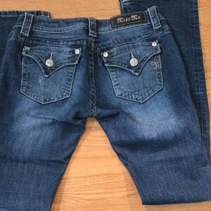 Miss Me Women's Indigo Boot Cut Jeans